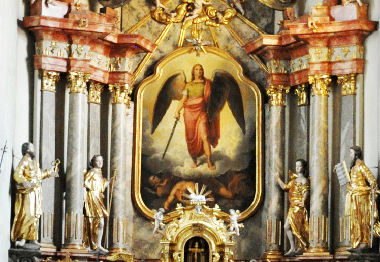 Altarbild Pfarrkirche Trautmannsdorf / Toni Moik